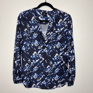 Mossimo Long Sleeve Blouse & Highwaisted Slack Set